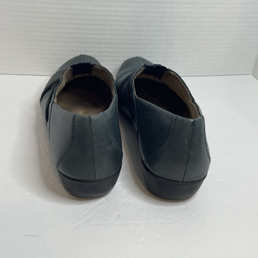 Naturalizer Natania Blue Leather & Fabric Slip On Loafers Women Size US 6M - Picture 5 of 10